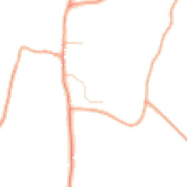 Daytime road noise heatmap for ME9 0RP