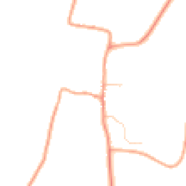 Daytime road noise heatmap for ME9 0RQ