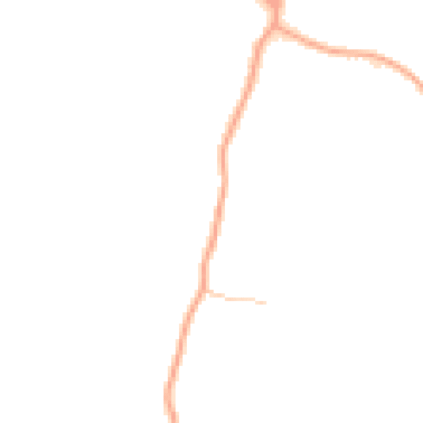 Daytime road noise heatmap for ME9 0SB