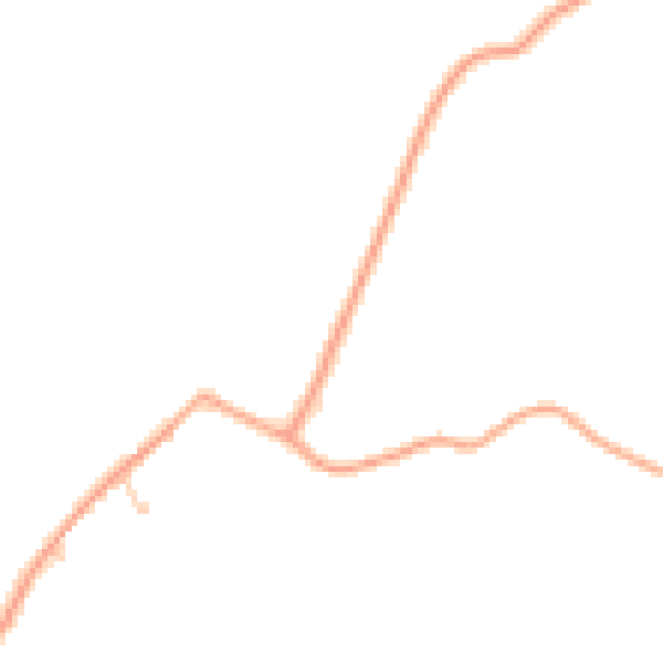 Daytime road noise heatmap for ME9 0TP