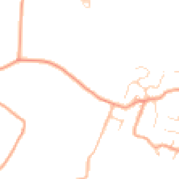 Daytime road noise heatmap for ME9 7GD