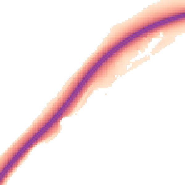 Night-time road noise heatmap for ME9 7PT