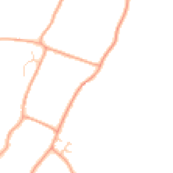 Daytime road noise heatmap for ME9 7SU