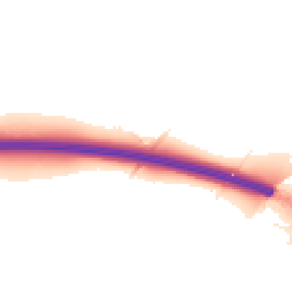 Night-time road noise heatmap for ME9 7XE