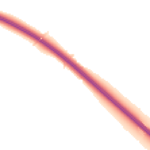 Night-time road noise heatmap for ME9 8EG