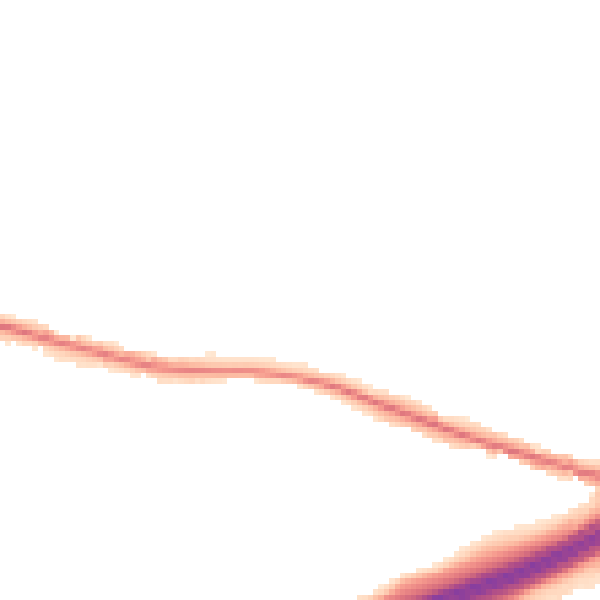 Night-time road noise heatmap for ME9 8GB