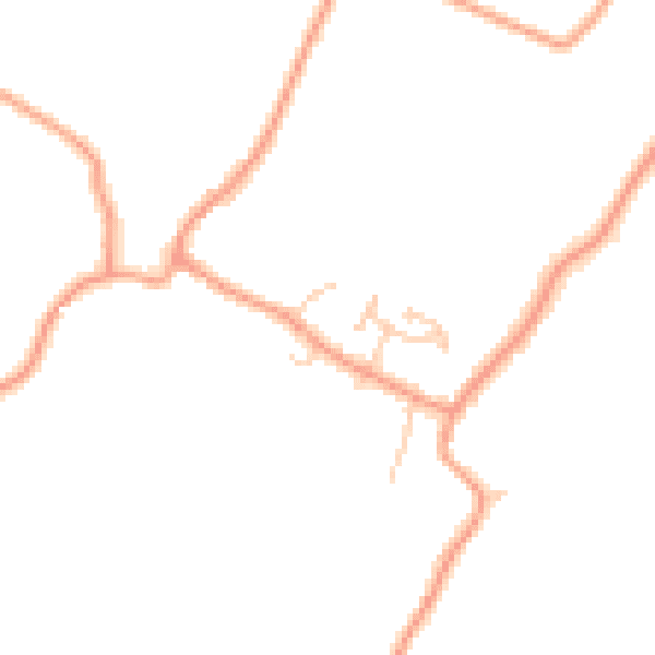 Daytime road noise heatmap for ME9 8JF
