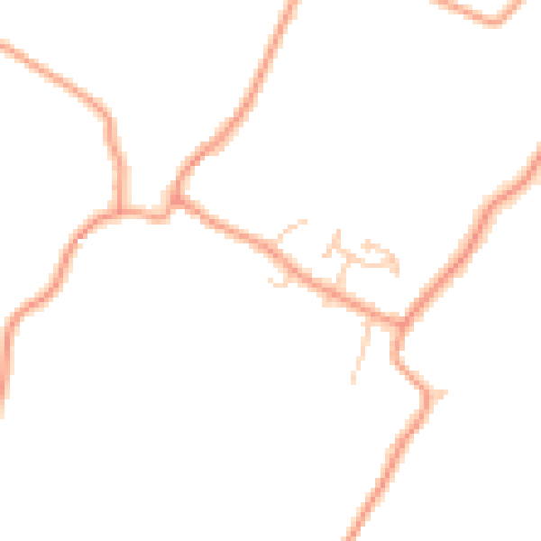 Daytime road noise heatmap for ME9 8JW