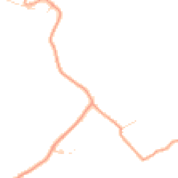 Daytime road noise heatmap for ME9 9EZ