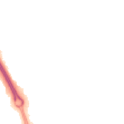 Night-time road noise heatmap for MK10 7BT