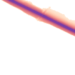 Night-time road noise heatmap for MK10 7GN