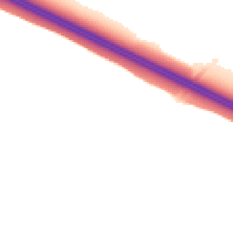 Night-time road noise heatmap for MK10 7HT