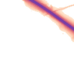 Night-time road noise heatmap for MK10 7LX