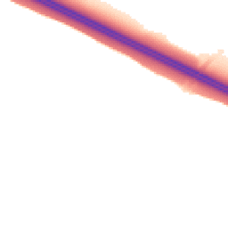 Night-time road noise heatmap for MK10 7PH