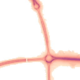Night-time road noise heatmap for MK10 9EP