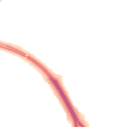 Night-time road noise heatmap for MK10 9LW