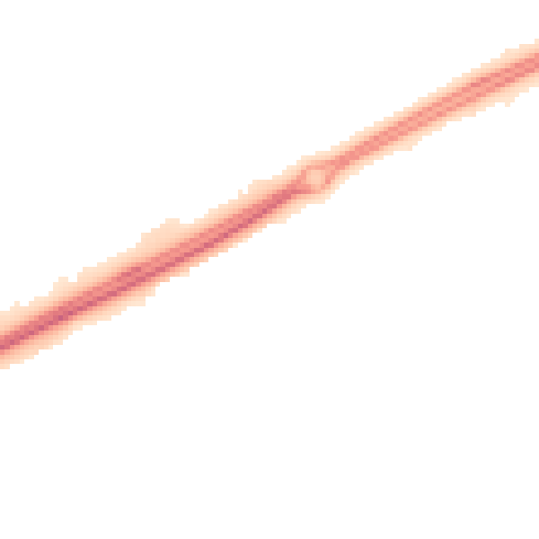 Night-time road noise heatmap for MK13 7NA