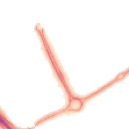Night-time road noise heatmap for MK13 8BF