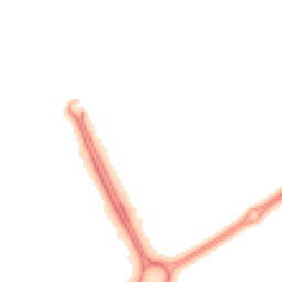 Night-time road noise heatmap for MK13 8NA