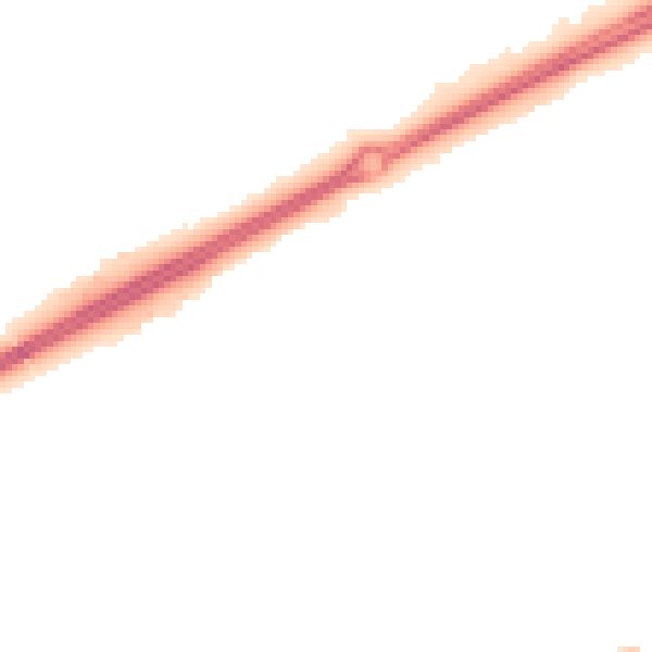 Night-time road noise heatmap for MK13 9AB