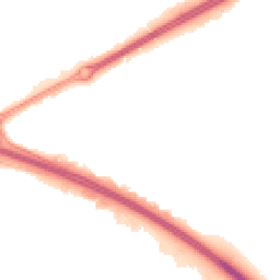 Night-time road noise heatmap for MK13 9AP