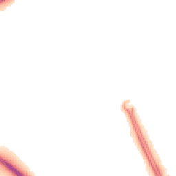 Night-time road noise heatmap for MK13 9DY