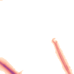 Night-time road noise heatmap for MK13 9DZ