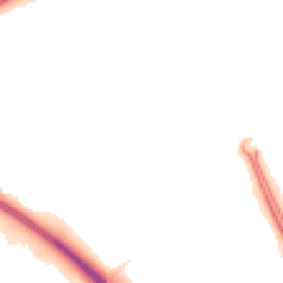 Night-time road noise heatmap for MK13 9EX