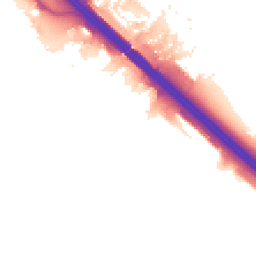 Night-time road noise heatmap for MK14 5BU