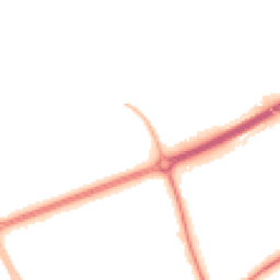 Night-time road noise heatmap for MK14 5ES