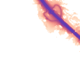 Night-time road noise heatmap for MK14 5FY
