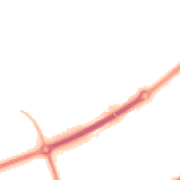 Night-time road noise heatmap for MK14 5JL