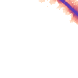 Night-time road noise heatmap for MK14 5QA