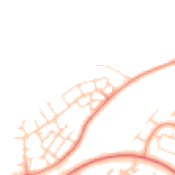 Daytime road noise heatmap for MK14 6GG