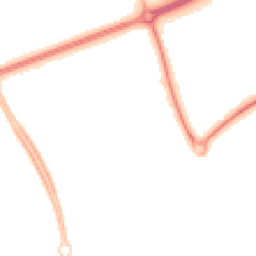 Night-time road noise heatmap for MK14 6HT
