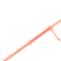 Night-time road noise heatmap for MK14 7DG