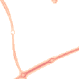 Night-time road noise heatmap for MK14 7QB