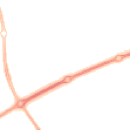 Night-time road noise heatmap for MK14 7RL