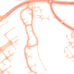 Daytime road noise heatmap for MK15 0AB