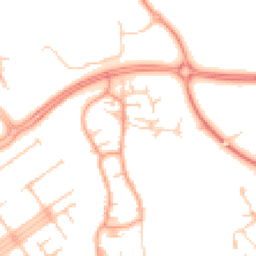 Daytime road noise heatmap for MK15 0AE