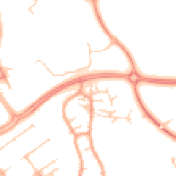 Daytime road noise heatmap for MK15 0AR