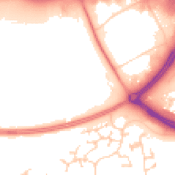 Daytime road noise heatmap for MK15 0DF