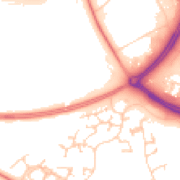 Daytime road noise heatmap for MK15 0DU
