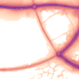 Daytime road noise heatmap for MK15 0DY