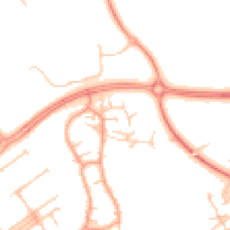Daytime road noise heatmap for MK15 0HP