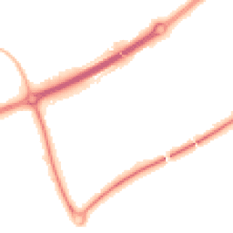 Night-time road noise heatmap for MK15 8AU