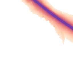Night-time road noise heatmap for MK15 9AB