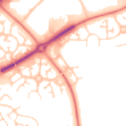 Daytime road noise heatmap for MK15 9EY