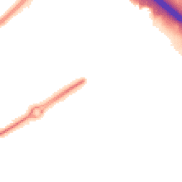 Night-time road noise heatmap for MK15 9HB