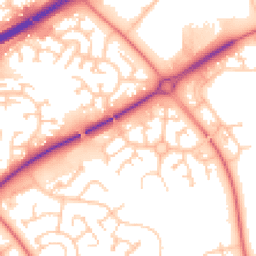 Daytime road noise heatmap for MK15 9HJ